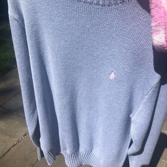 Ralph Lauren vintage cotton sweater. Size large. - Picture 3 of 10
